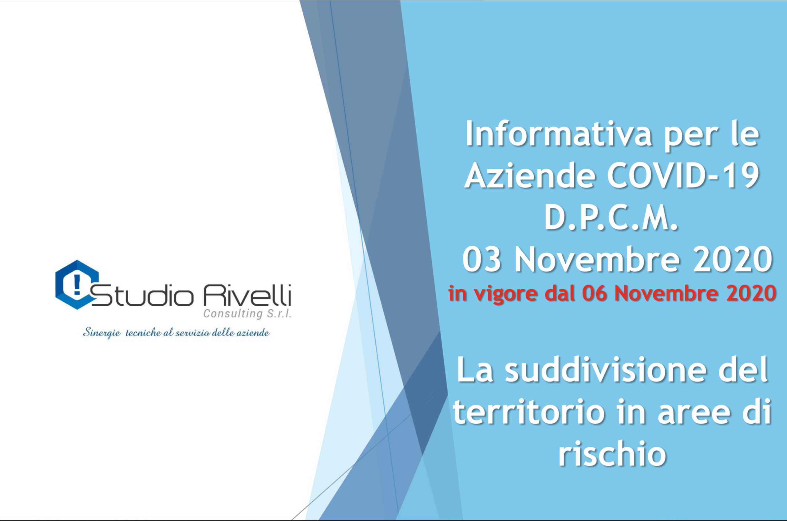 DPCM 3 Novembre 2020 – Aggiornato nuove mappe!